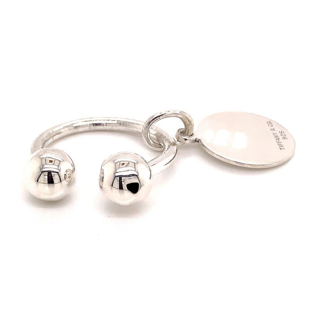Tiffany & Co Estate Sterling Silver Keychain 9.2 Grams TIF147